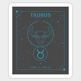 Taurus Bull Zodiac Sticker